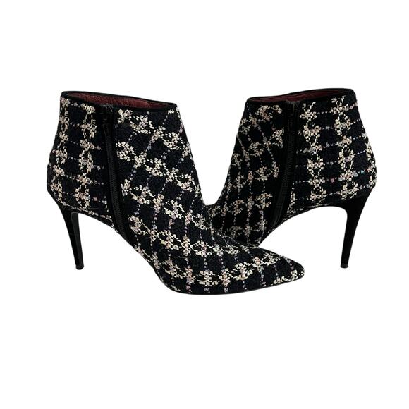 Anaki Suzanne Tweed Booties Size 40 EU - Picture 6 of 12